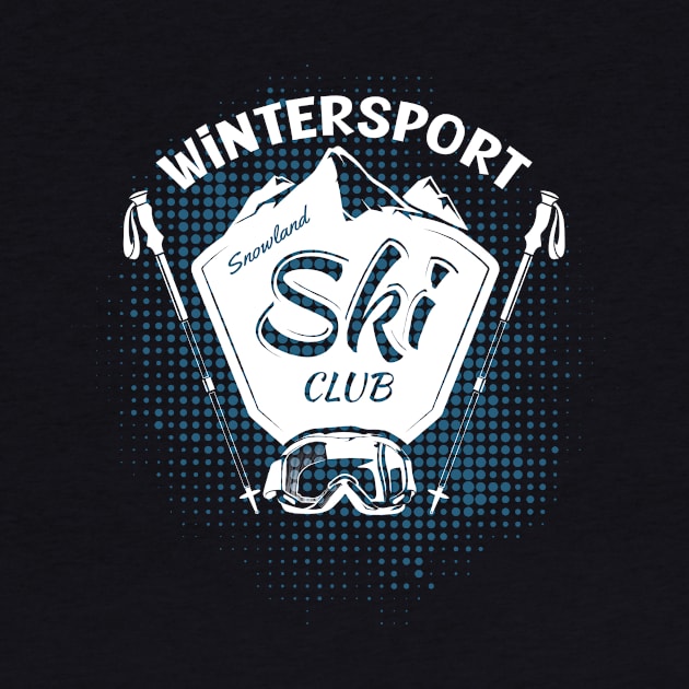 Ski Club Skiing Winter Sports Downhill by Hariolf´s Mega Store